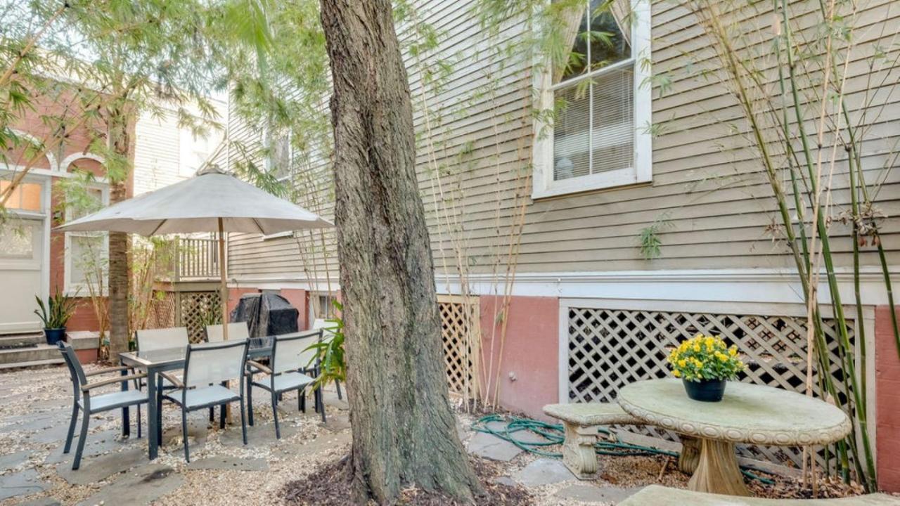 Апартаменты Elegant 2 Bed Directly On Forsyth Park Саванна Экстерьер фото